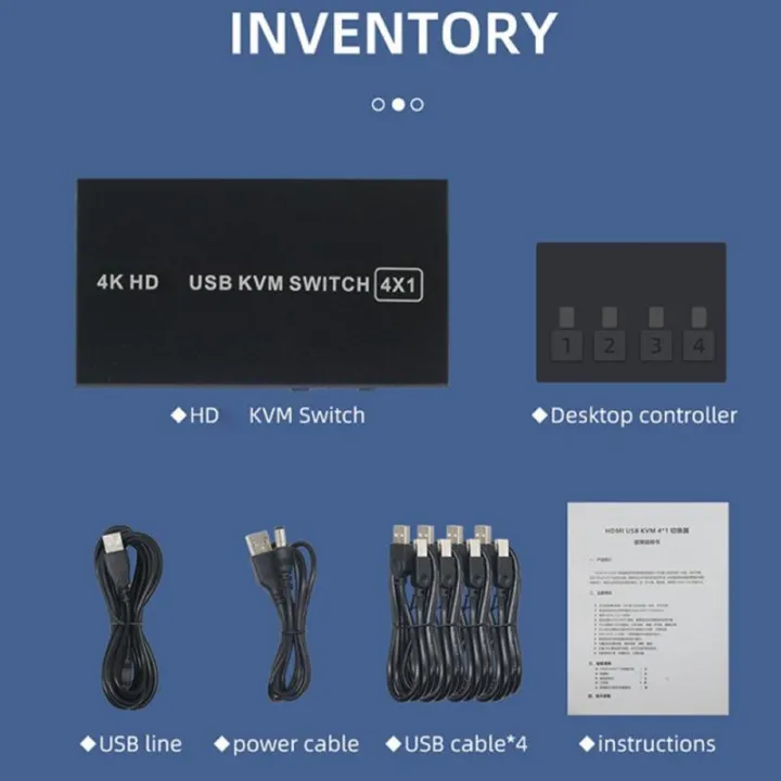 Multifunction%204K%20USB%20KVM%20Switch%20Box%204%20Ports%204K%20HDMI-%20USB%20KVM%20Switch%20Box%20Support%20PC%20Printer%20Wireless%20Keyboard%20Mouse%20Switcher-Style%202%20-%20Image%208