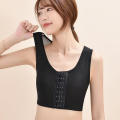 【support】 Binder Corset Chest Hook Vest Tomboy Underwear Women Underwear Flat Chest Vest Summer Short Vest.
