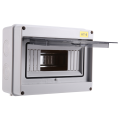 IP65 Mcb Breaker Box Distribution Protection Box ABS Power Electronic Din Rail Enclosure for Circuit Breaker HT-8 Way.