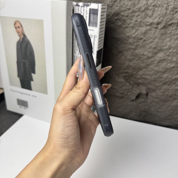 HOCE%20Metal%20Ring%20Stand%20Magnetic%20Cases%20For%20iPhone%2017%2016%2015%2014%2013%2012%2011%20Pro%20Max%20Plus%20MagSafe%20Case%20With%20Lens%20Film%20Protector%20Shockproof%20Frosted%20Back%20Phone%20Cover%20-%20Image%203