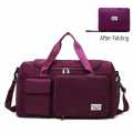 Travel Duffel Bag for Women Men, Sports Gym Bag with Shoes Compartment, Waterproof Travel Bag Overnight Bag with Dry Wet Separated Pocket, Carry Luggage Bag for Weekender, Sports, Gym, Travel.