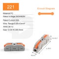 Quick Splicing Multiplex Butt Wire Connector Compact Electrical Cable Terminal Block Junction box Circuit Inline For Home. 