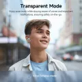 QCY Melobuds N50 Wireless Earbuds 45dB ANC BT 5.4 6 Mics Clear Call Multipoint Connection Up to 28 Hours Playback IPX4 68ms Low Latency App Support In-ear Headphones Wireless Bluetooth Earphones for Men and Women. 