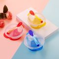 Baby Feeding Spoon and Bowl (1 PCS )- Multicolor. 