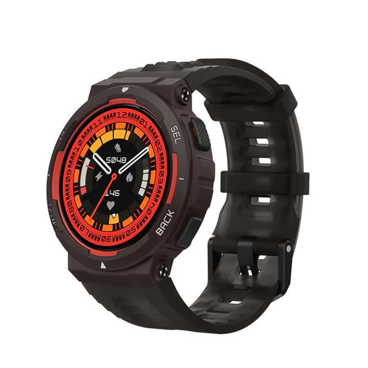 Amazfit Active Edge Smart Watch with Stylish Rugged Sport & Fitness Design,  10 ATM Water Resistant