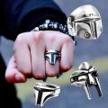 Goth Hip Hop Clasic Mf Doom Rings for Men Gladiator Punk Couple Games Egypt Pharaoh Male Retro Jewelry Party Accessories Gifts. 