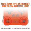 POWKIDDY v90 3-Inch IPS Screen Flip Handheld Console Dual Open System Game Console 16 s Retro PS1 Kids Gift 3D New Game. 