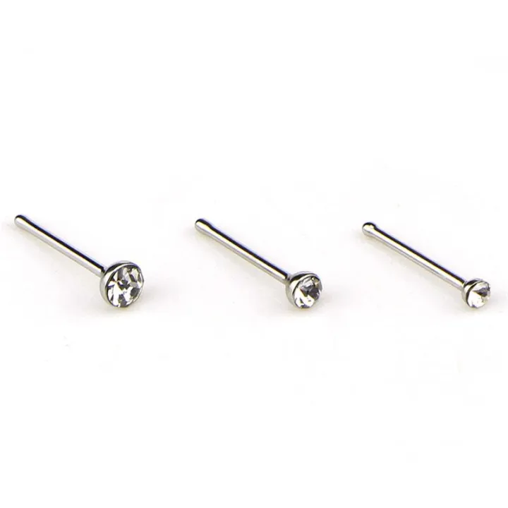 9-60Pcs/set%20Multicolor/White%20Crystal%20Rhinestone%20Nose%20Studs%20Fashion%20Body%20Jewelry%20Stainless%20Surgical%20Nose%20Piercing%20Stud%20-%20Image%205