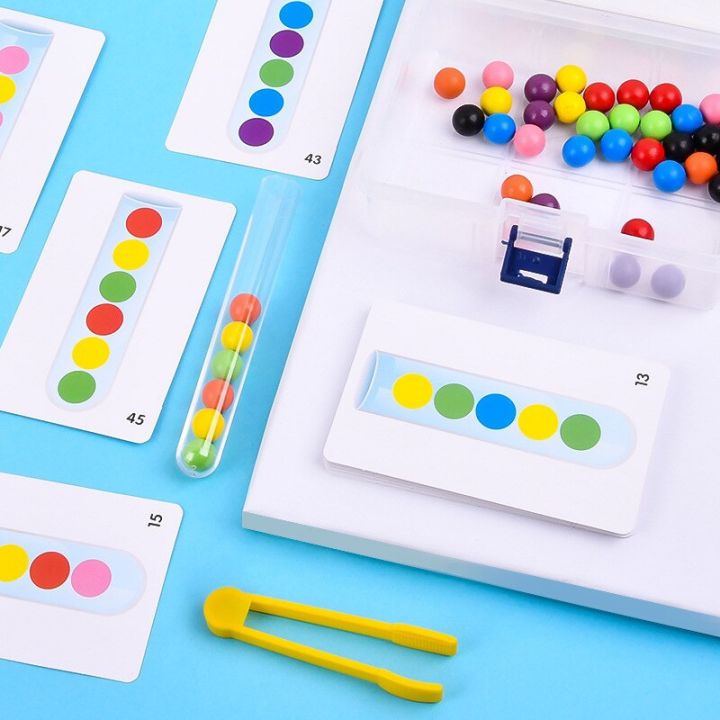 1%20Set%20Test%20Tube%20Toy%20With%20Beads%20And%20Ball%20A%20Type%20Of%20Ball%20And%20Bead%20Toys%20For%20Children'S%20Early%20Childhood%20Education%20Kids%20Toys%20Gift%20-%20Image%208