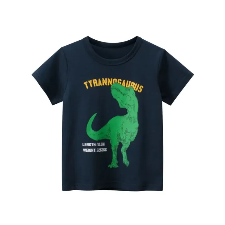 2023%20Summer%20T%20Shirt%20Children%20Boys%20Short%20Sleeve%20O-Neck%20Cotton%20T-shirt%20Dinosaur%20Cartoon%20Tops%20Tees%20Kids%20Clothes%20Dropshipping%20-%20Image%206