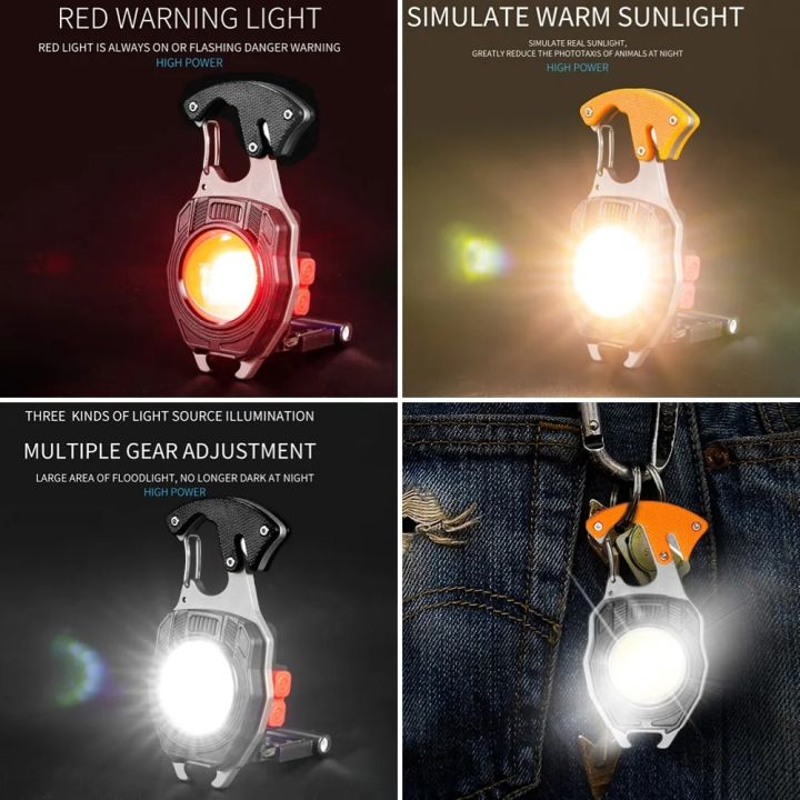 COB%20Work%20Lights%203%20Gears%20Multifunction%20Rechargeable%20Flashlight%20with%20Cigarette%20Lighter%20Screwdriver%20LED%20Keychain%20Lamp%20for%20Camping%20Bike%20Accessories%20-%20Image%202