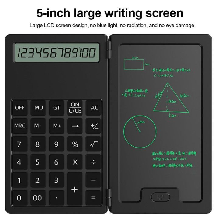 Mini%20Foldable%2012-Digit%20Scientific%20Calculators%20with%205Inch%20LCD%20Notepad%20Writing%20Pad%20With%20Stylus%20For%20Students%20Office%20MuXiaRe%20-%20Image%202