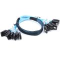 8 SATA To 8 SATA Cable 8 Pcs Sata 3.0 To Sata 3.0 Cabl SAS 7Pin 6Gbps Data Cable for Hard Disk SSD Optical Drive Server Host.
