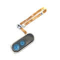 NEW Compatible For Xiaomi Mi Poco F1 Mi Pocophone F1 Fingerprint Scanner Touch Sensor Home Button Flex Cable + Camera Frame.