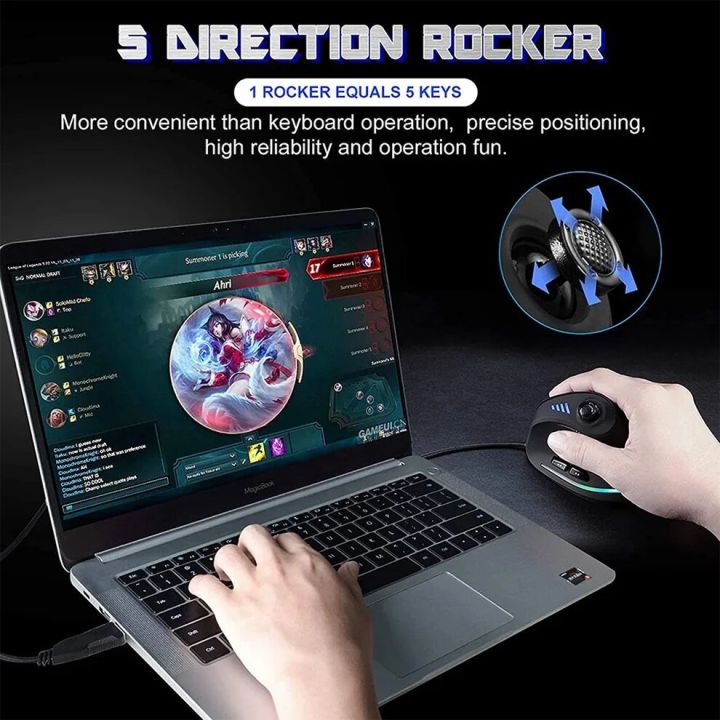 BOW%20Wired%20Gaming%20Mouse%20Programmable%2012%20Buttons%20RGB%20Mouse%20for%20Gamer%20Desktop%20Laptop%20PC%20Ergonomic%20Vertical%20Mouse%20Joystick%2010000DPI%20-%20Image%203