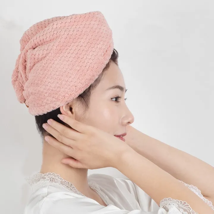 ma'am%20Magic%20Microfiber%20Hair%20Fast%20Drying%20Dryer%20Towel%20Bath%20Wrap%20Hat%20Quick%20Cap%20Turban%20Dry%20-%20Image%202