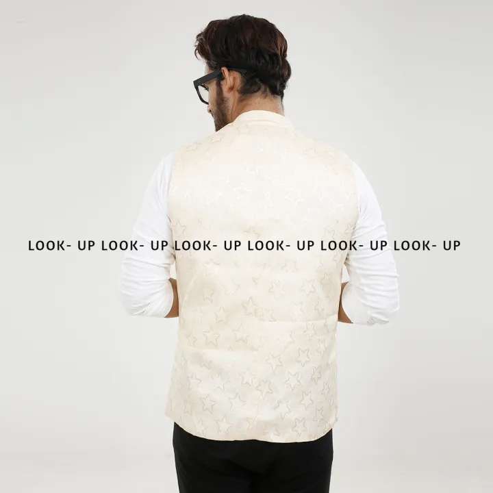 Weading%20Wear%20Printed%20Poly%20Silk%20Slim%20Fit%20Mens%20Festive%20Wear%20Waistcoat%20-%20Image%203