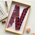 【Pioneer Gong】Brand Bag Scarf Female Luxury Ladies Headband Headwear Accessories Long Small Scarf Design Shirt Necktie Belt Headscarf For Girl. 