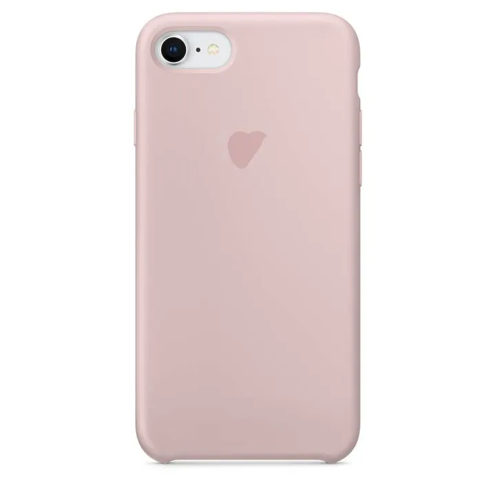 Apple iPhone 7 / Apple iPhone 8 Silicone Back Cover Case - Phone - Camera (Back Case Cover For Smartphone)