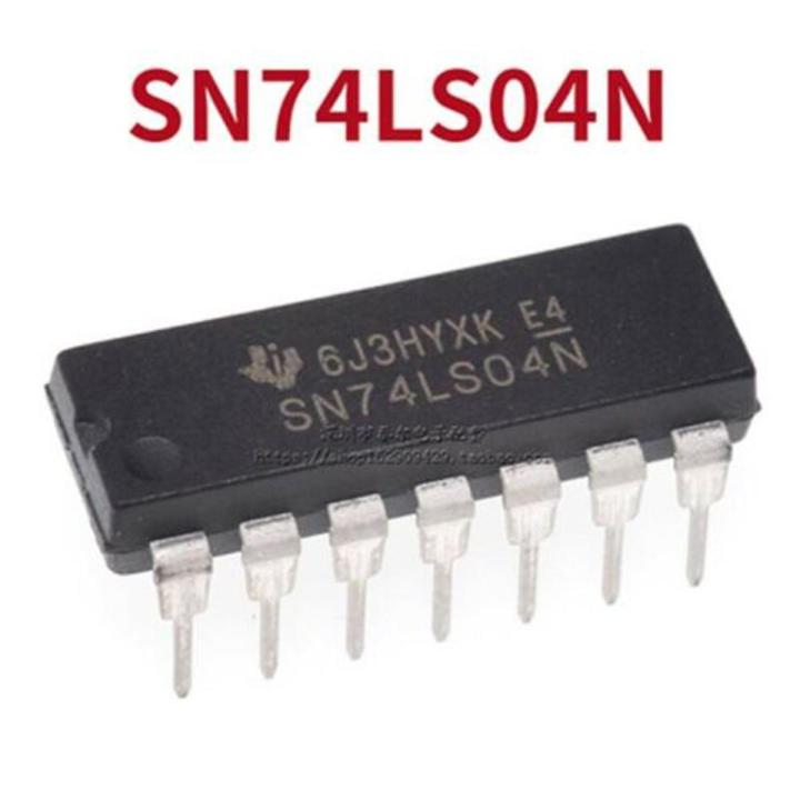 SN74HC04N 74HC04 IC 74LS04 7404 2 Input AND Gate IC Dual In Package DIP 14 Pin Leads IC