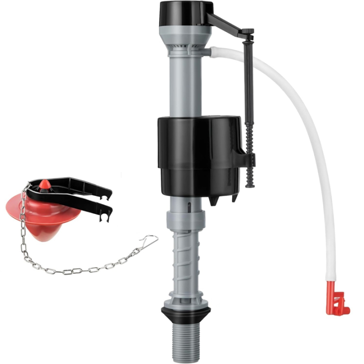 Toilet Float Replacement Kit, Universal Toilet Flusher Replacement Kit and 2 Inch Toilet Flapper Replacement 1set