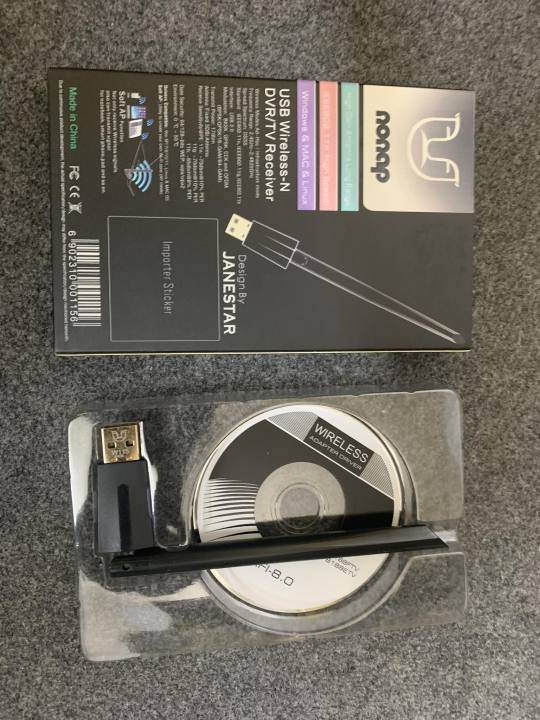 Aufa W115 USB Wifi Antenna Receiver Adopter Range Boaster For Laptop/Computer