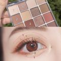 16 Colors Shimmer Eye Shadow Palette Glitter Matte Pressed Eye Eyeshadow Makeup Pigmented Up Powder Make Cosmetics Kit. 