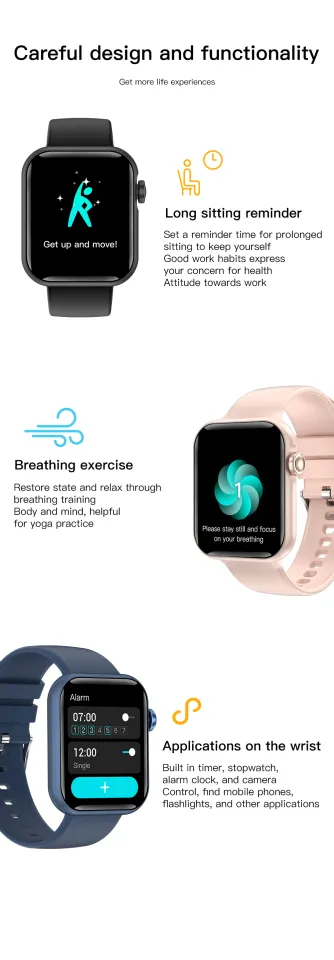 2024 Men Women M1 Smartwatch Bluetooth Call Digital Smart Watch