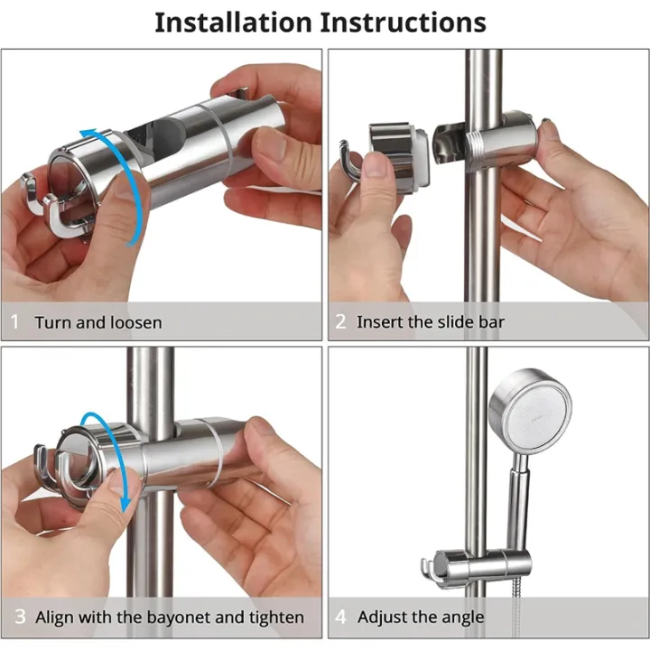 Hand%20Shower%20Holder%20Adjustable%20Shower%20Holder%20360%C2%B0%20Rotatable%20Shower%20Holder%20with%202%20Hooks%20Fit%20for%20Bathroom%20-%20Image%206