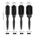 BARBERTOP Round Comb Curly Hair Rollers Brush Boar Bristle Round Barrel Hair Curling Brush Barber Hairbrush 2024. 