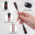 Rotary Full Needle Tube Neutral Pen Gel Ink Pens Creative Stress Relief Toy Made Durable Plastic Body Smooth Writing Spin Cool Pens, Rolling Finger Spin Game Pens with Refills Black Ink 0.5mm Spinning Pen.
