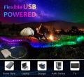 LED Strip Light 1M-30M USB Bluetooth 5050 RGB  SMD DC 5V Flexible Luces Lamp Tape Ribbon TV Desktop Screen BackLight Diode Fita-24Key control-1m--. 