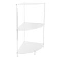 3 Tier Corner Table Multifunctional Acrylic Wall Side Table For Bedroom Bathr.