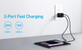 Anker 323 Charger (33W) 2 Port Compact Charger A2331.