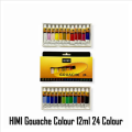 Himi Gouache Paint Set 12ml 24 Colors.