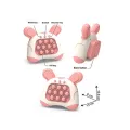 Plastic Game Console Interactive Whack-a-mole Game Console with 4 Fun Modes Perfect for Multiplayer Fun Durable Plastic Design with Silicone Buttons. 