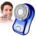 Portable Mini Electric Razor Waterproof USB Charging Pocket Size Electric Shaver n Teen Boys Face Beards. 