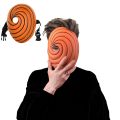 Anime Naruto Uchiha Obito Akatsuki Ninja Madara Uchiha Masquerade Cosplay Cartoons Full Face Resin Party Mask Cosplay Props.