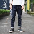 SauceZhan 310XX-HS Men's Jeans Selvedge Sanforized Denim Jeans Jeans Raw Denim Indigo Slim Fit 14.5 Oz. 