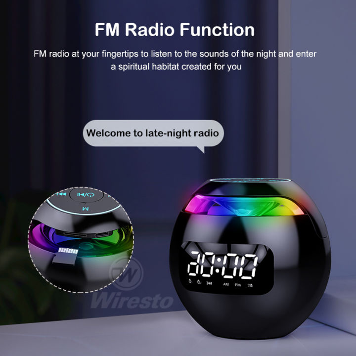 %E3%80%90FUPANG%E3%80%91Wiresto%20G90%20Dazzling%20Color%20Bluetooth%20Portable%20Mini%20Bass%20Stereo%20Surround%20Mobile%20Call%20Outdoor%20Speakers%20with%20Alarm%20Clock%20-%20Image%206