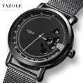 YAZOLE 518X 519X Top Luxury Brand Watch For Man Fashion Sports Men Quartz Watches Trend Wristwatch Gift For Male jam tangan lelaki. 
