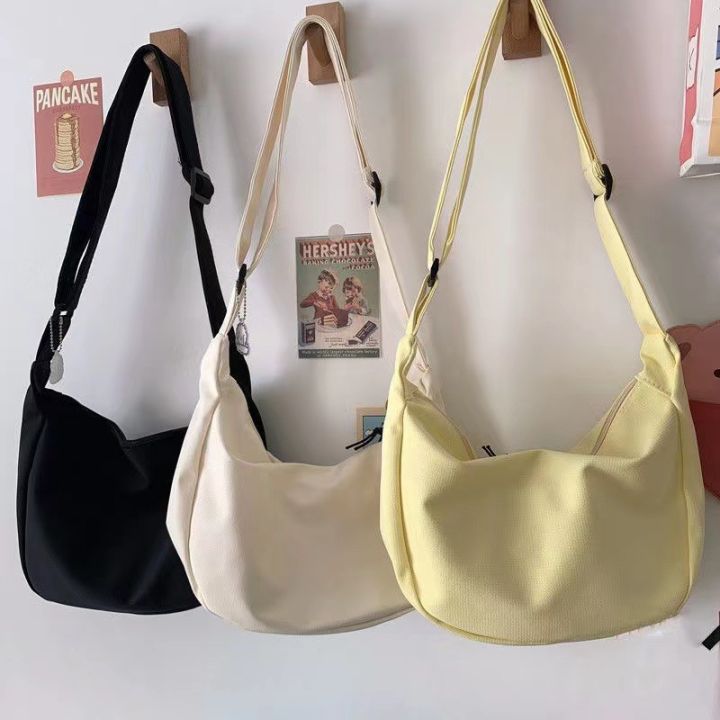 Large%20Capacity%20Waffle%20Crossbody%20Bag%20Simple%20Nylon%20Underarm%20Bag%20INS%20Korean%20Style%20Single%20Shoulder%20Bag%20College%20Style%201Pcs%20-%20Image%206