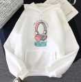 off-white Color printed (music) Hoodie 320 GSM Fully Cotton Fabrics Suitable for Men Women Girls Ladies Hoodie by Tajkiya Fashion.