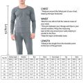 Winter Thermal Underwear Set Men Warm Thick Fleece Long Johns Tops Man Thermal T Shirts Bottom Pants Suit Thermos Pajamas Set. 