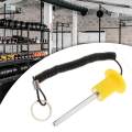 Weight Stack Pin Selector Lock Pin Portable Universal Exercise Equipment Strength Training Comfort.