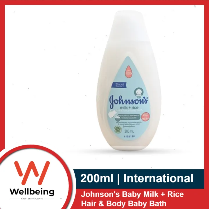 Johnson's%20Baby%20Milk%20+%20Rice%20Hair%20&%20Body%20Baby%20Bath%20500ml%20/%20200ml%20/%20100ml%20%7C%20International%20-%20Image%202