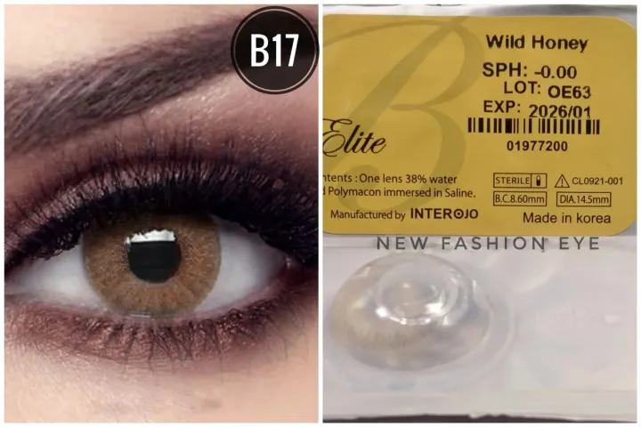 BELLA%20COLOR%20CONTACT%20LENSES%20with%20kit%20box%20FREE%20B17%20Bella%20Elite%20Wild%20Honey%20Bella%20Elite%20Series%20-%20Image%205