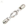 2Pcs Women Cardigan Sweater Blouse Shawl Clips Collar Clasps Dress Brooch Clip.