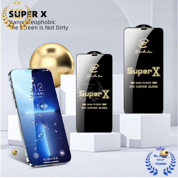 Super X Rainbow Privacy Tempered Glass Screen Protector
