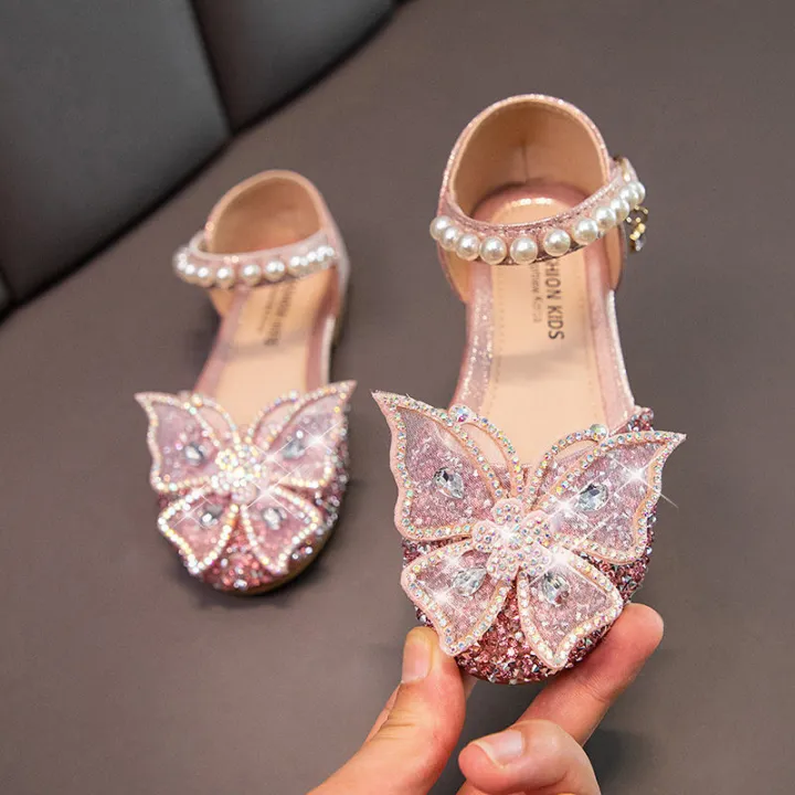 Baby%20Girls%20Sandals%20Kids%20Girl%20Diamond%20Butterfly%20Princess%20Shoes%20Summer%20Pearl%20Casual%20Sandal%20Shoes%20-%20Image%204